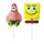 Marshmallow Lollipop Spongebob 45g