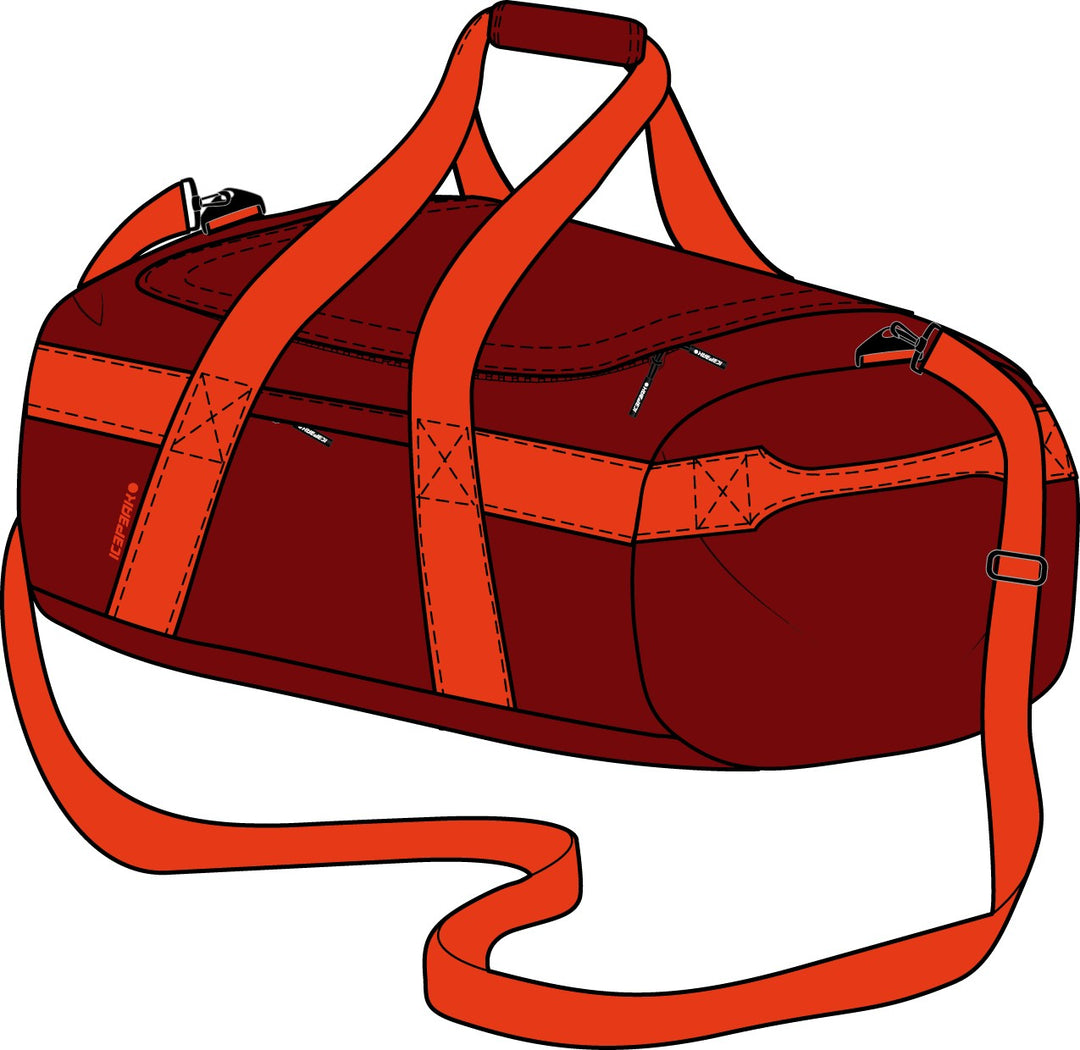 Icepeak Grafton Reisetasche Unisex – Carmine