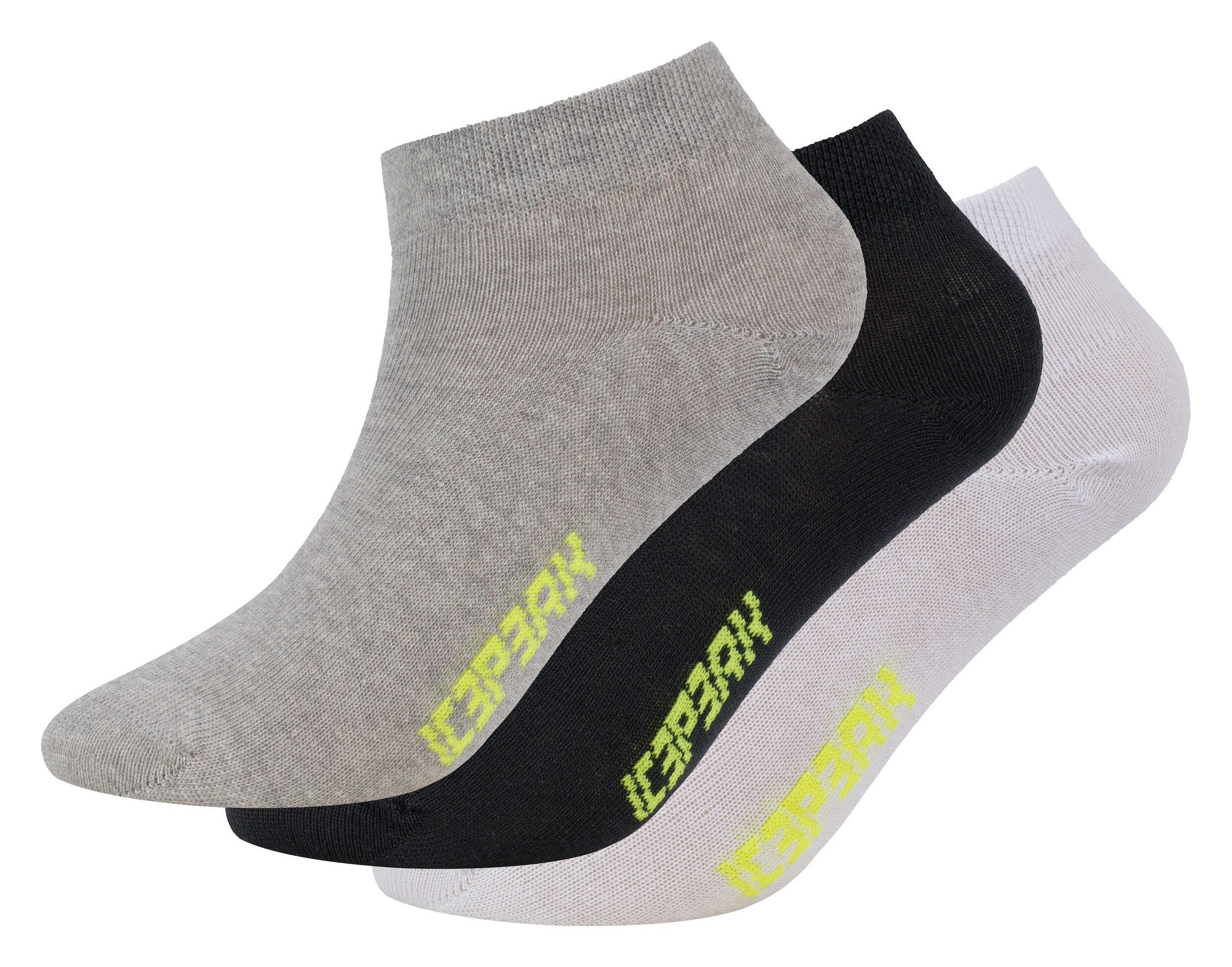 Icepeak Ila Jr Socken 3er-Pack Kinder – Optic white