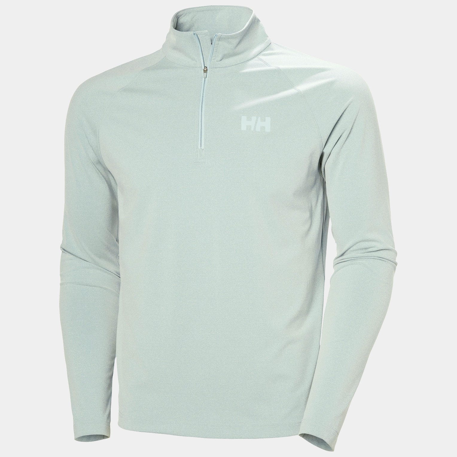 Helly Hansen Tyri Knit Half-Zip Pullover Herren – Green Mist Melange