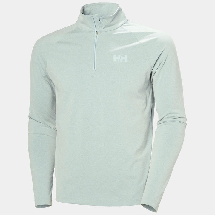 Helly Hansen Tyri Knit Half-Zip Pullover Herren – Green Mist Melange