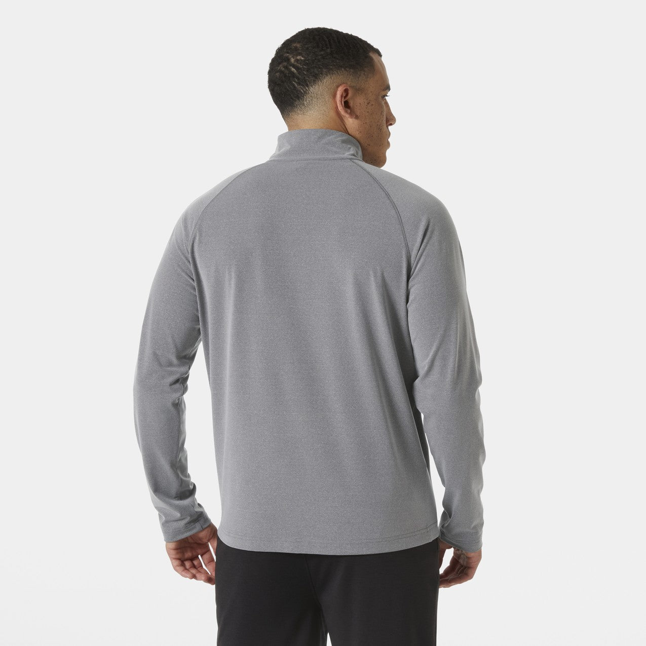 Helly Hansen Tyri Knit Half-Zip Pullover Herren – Ebony melange