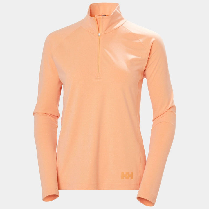 Helly Hansen Tyri Knit Half-Zip Pullover Damen – Apricot Crush Melange