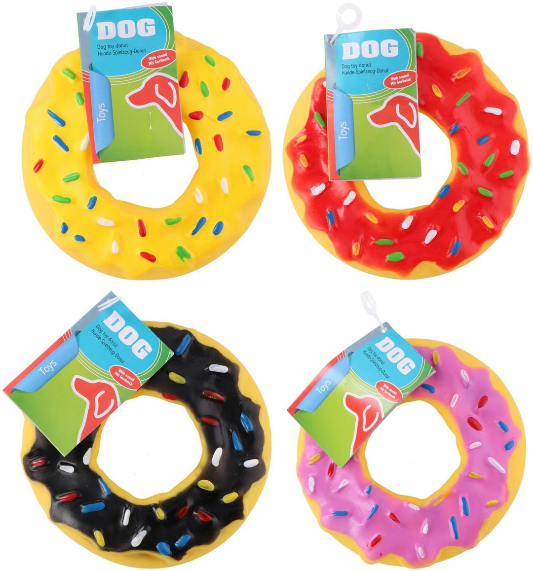 Pet Toys Hundespielzeug Donut Ø 13,3cm – -