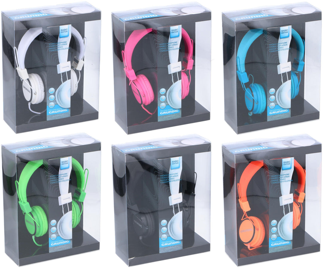 Grundig Kopfhörer Neon Farben – -