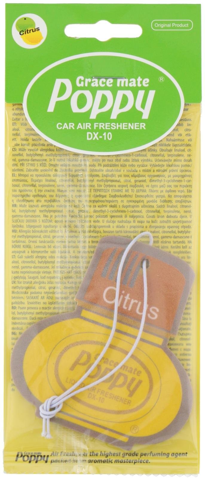 Poppy Lufterfrischerkarte Citrus – -