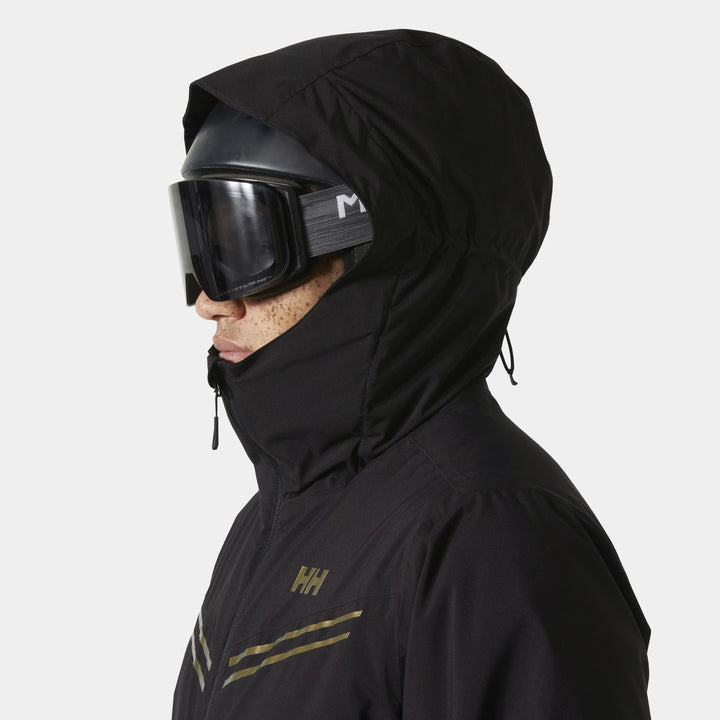 Helly Hansen Alpine Skijacke Herren Schwarz – Schwarz