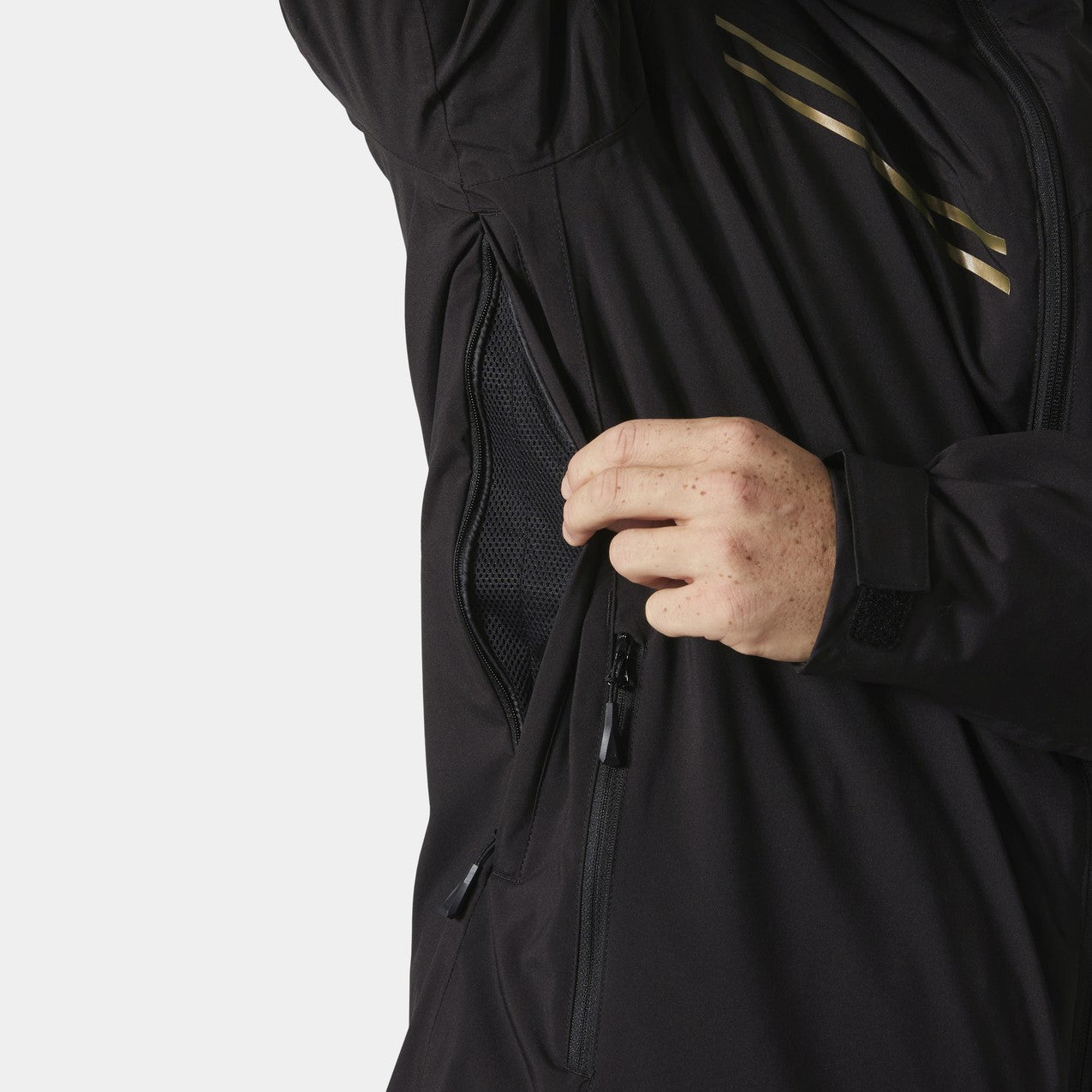 Helly Hansen Alpine Skijacke Herren Schwarz – Schwarz
