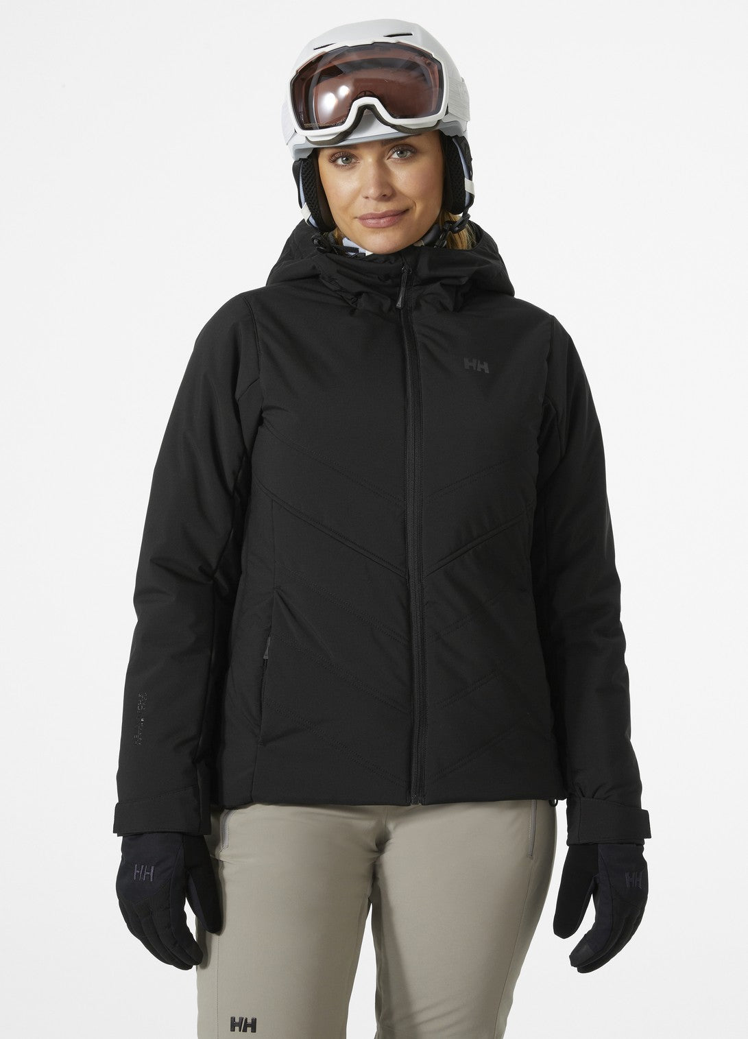 Helly Hansen Alpine Skijacke Damen Schwarz – Schwarz