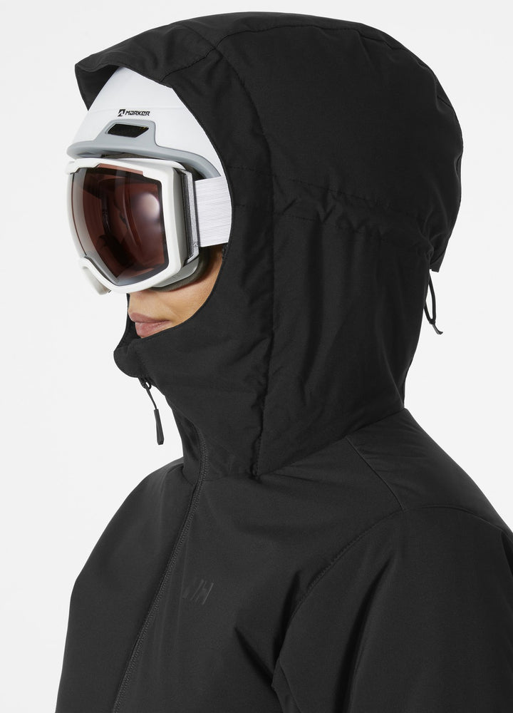 Helly Hansen Alpine Skijacke Damen Schwarz – Schwarz