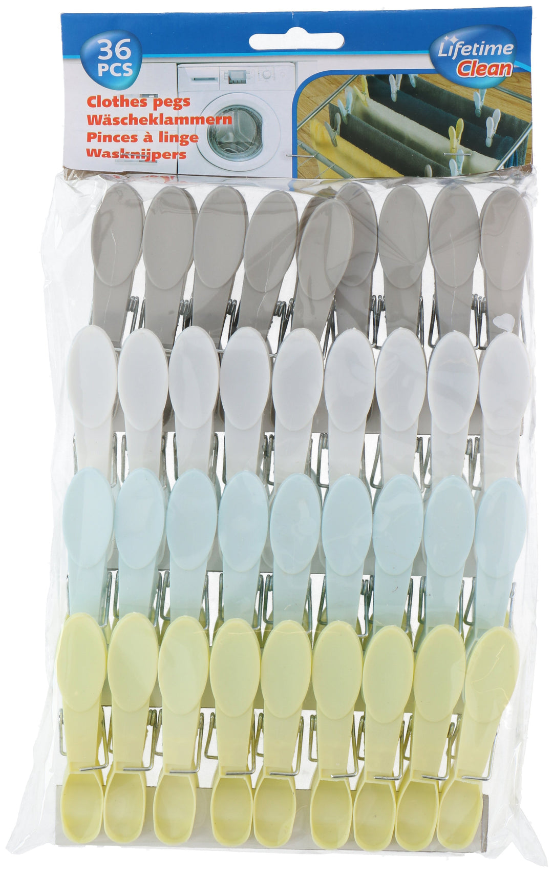 Lifetime Wäscheklammern 8x1,2x4cm 210g – -