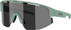 Matt green/smoke w silver mirror