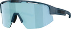 Matt blue/smoke w ice blue multi