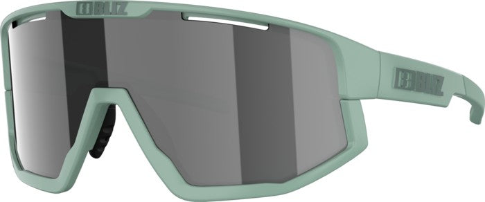 Bliz Fusion Small Sonnenbrille – Matt green/smoke w silver mirror