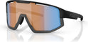 Matt black/nano optics nordic ligh coral - orange w blue multi