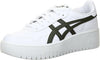 White/Olive Canvas