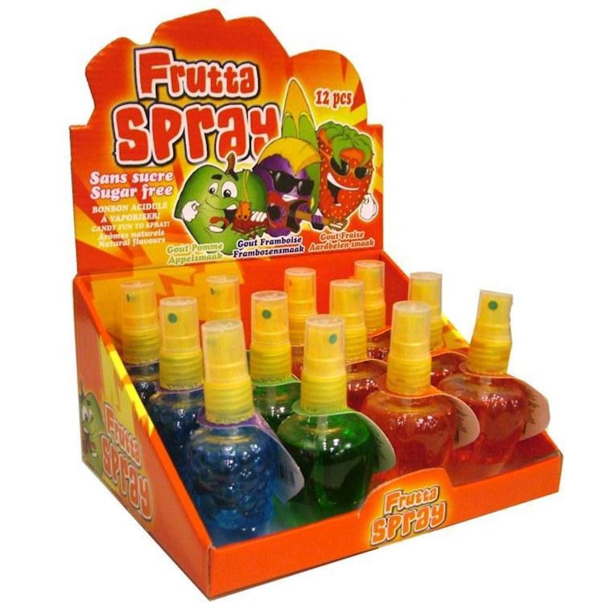 Frutta Spray 45ml Erdbeere, Himbeere, Apfel