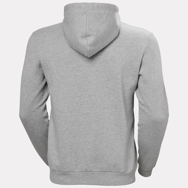 Helly Hansen Workwear Manchester Graphic Kapuzensweatshirt Herren – Light Grey Melange