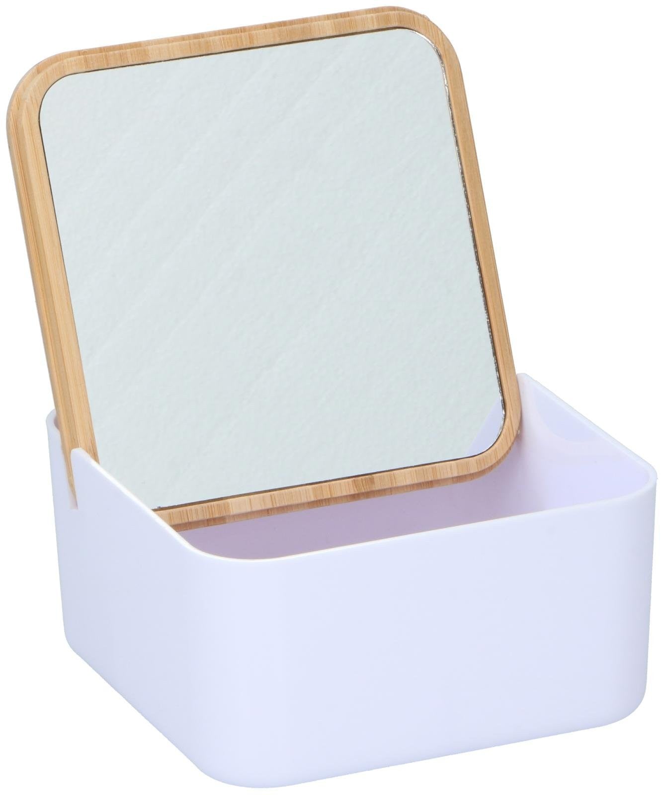 Alpina Schmuckbox Mit Spiegel 13x13x7cm – Multicolor