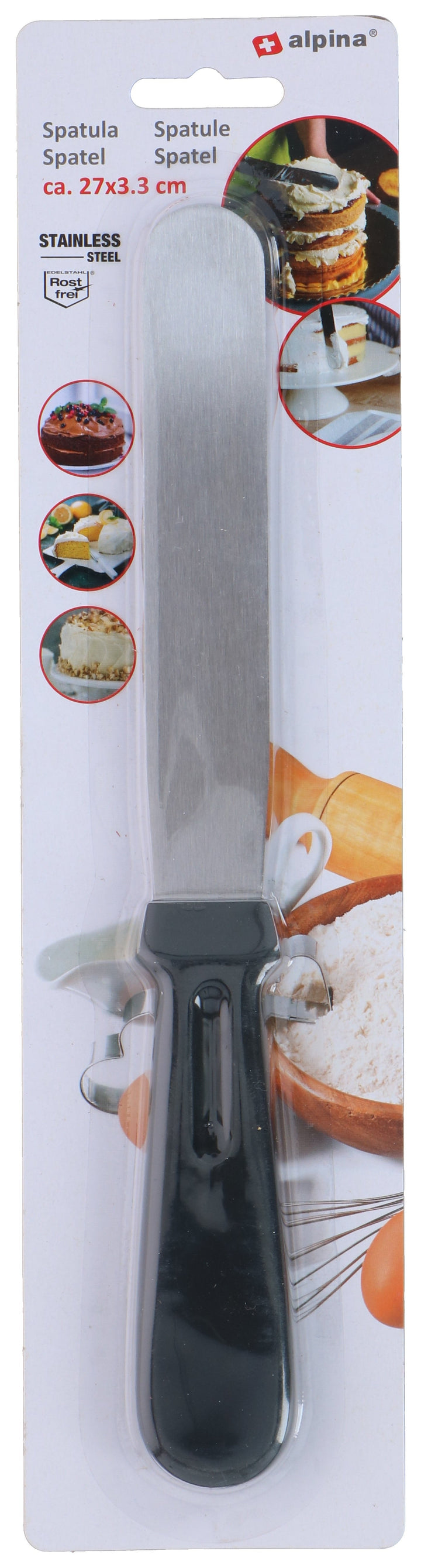Alpina Gerader Spatel 27cm – Multicolor