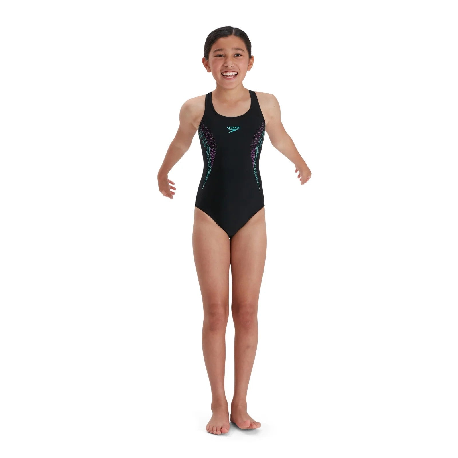 Speedo Plastisol Placement Badeanzug Kinder