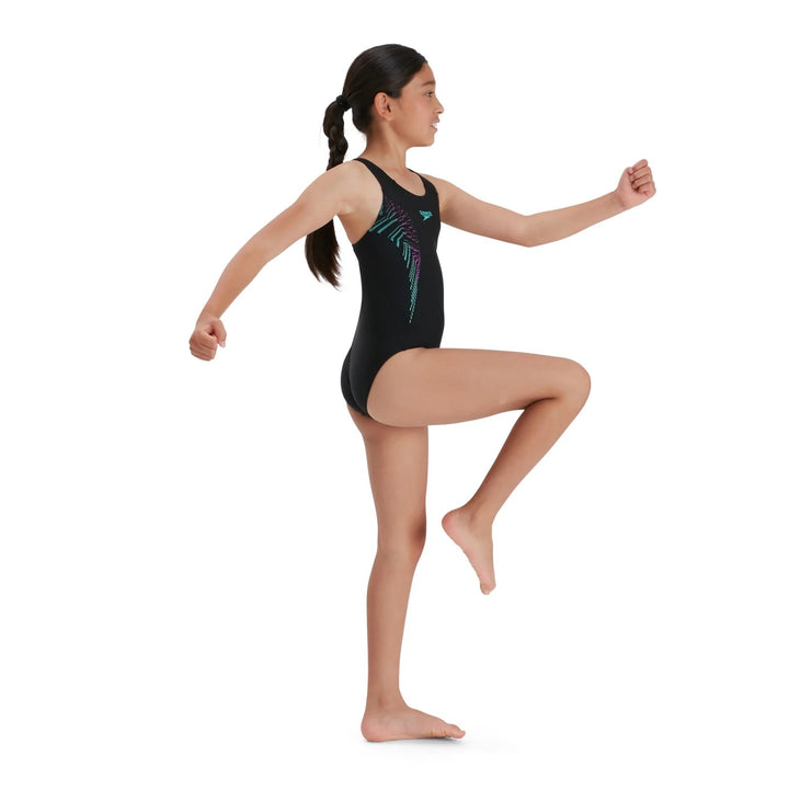Speedo Plastisol Placement Badeanzug Kinder
