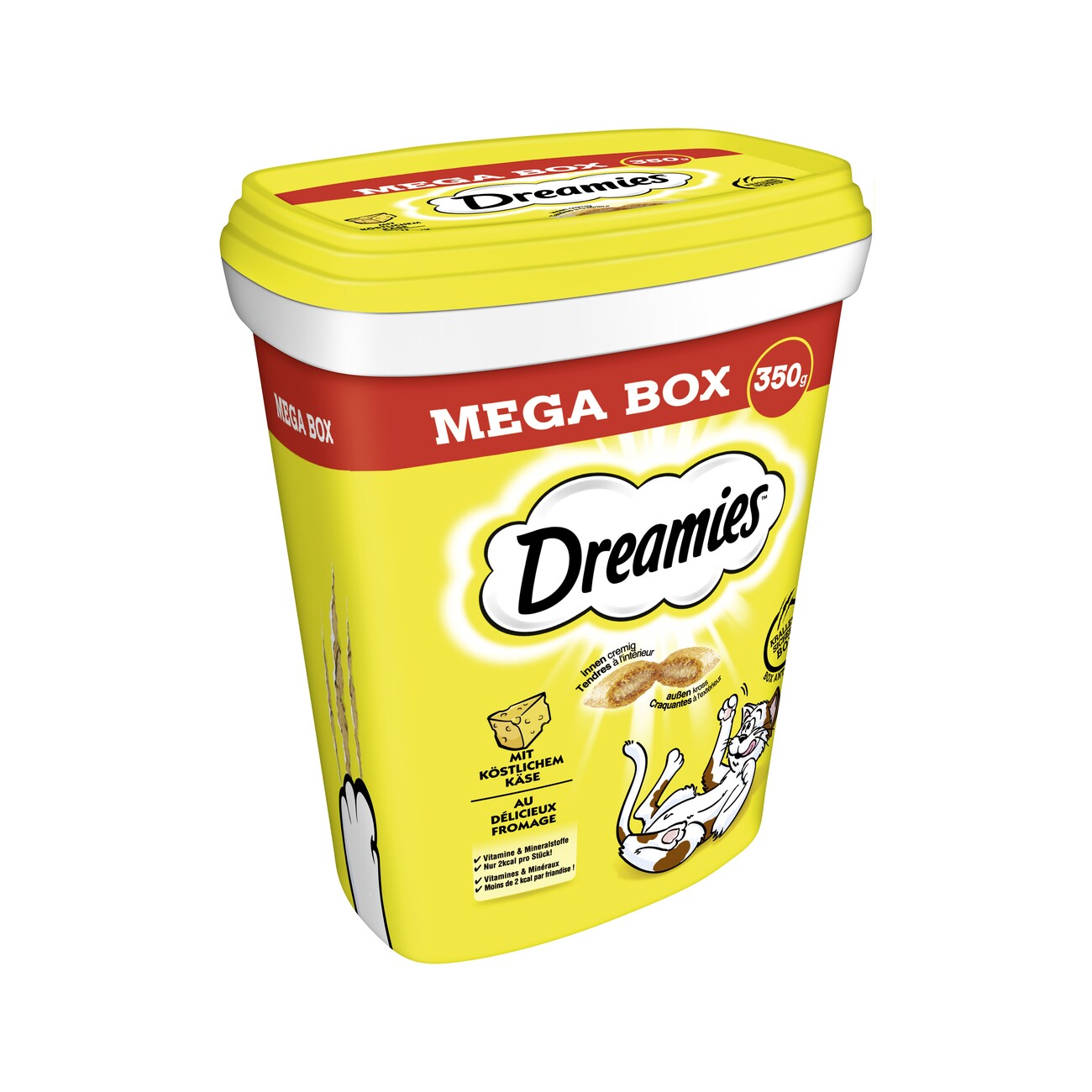 Dreamies Katzenfutter mit Käse 350g