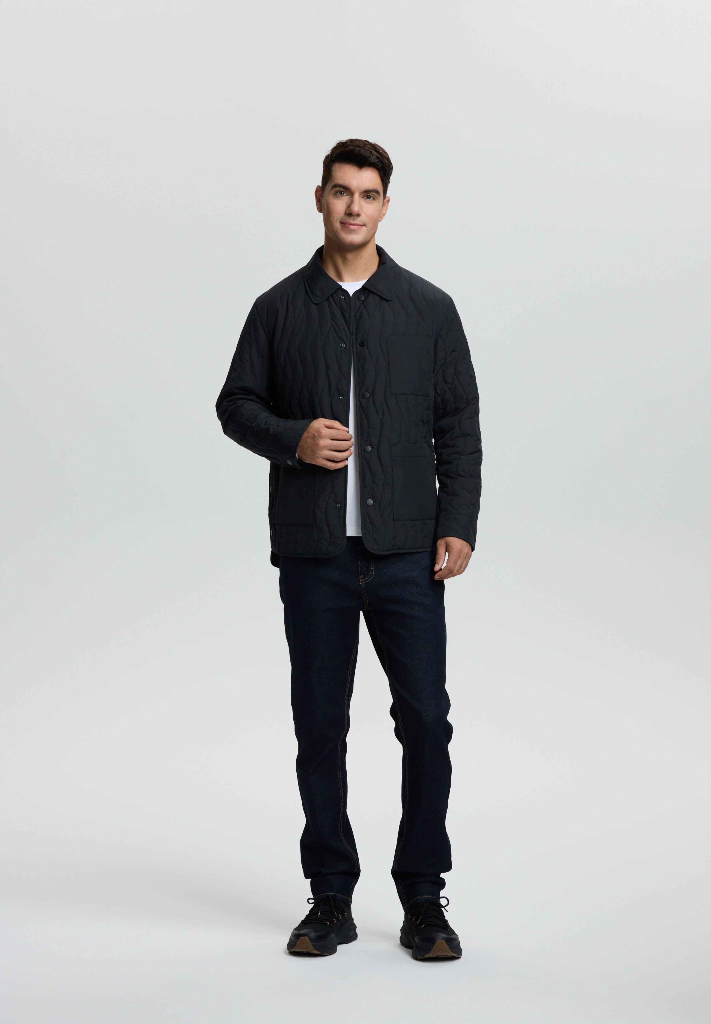 Luhta Etusaari Jacke Herren – Basic black