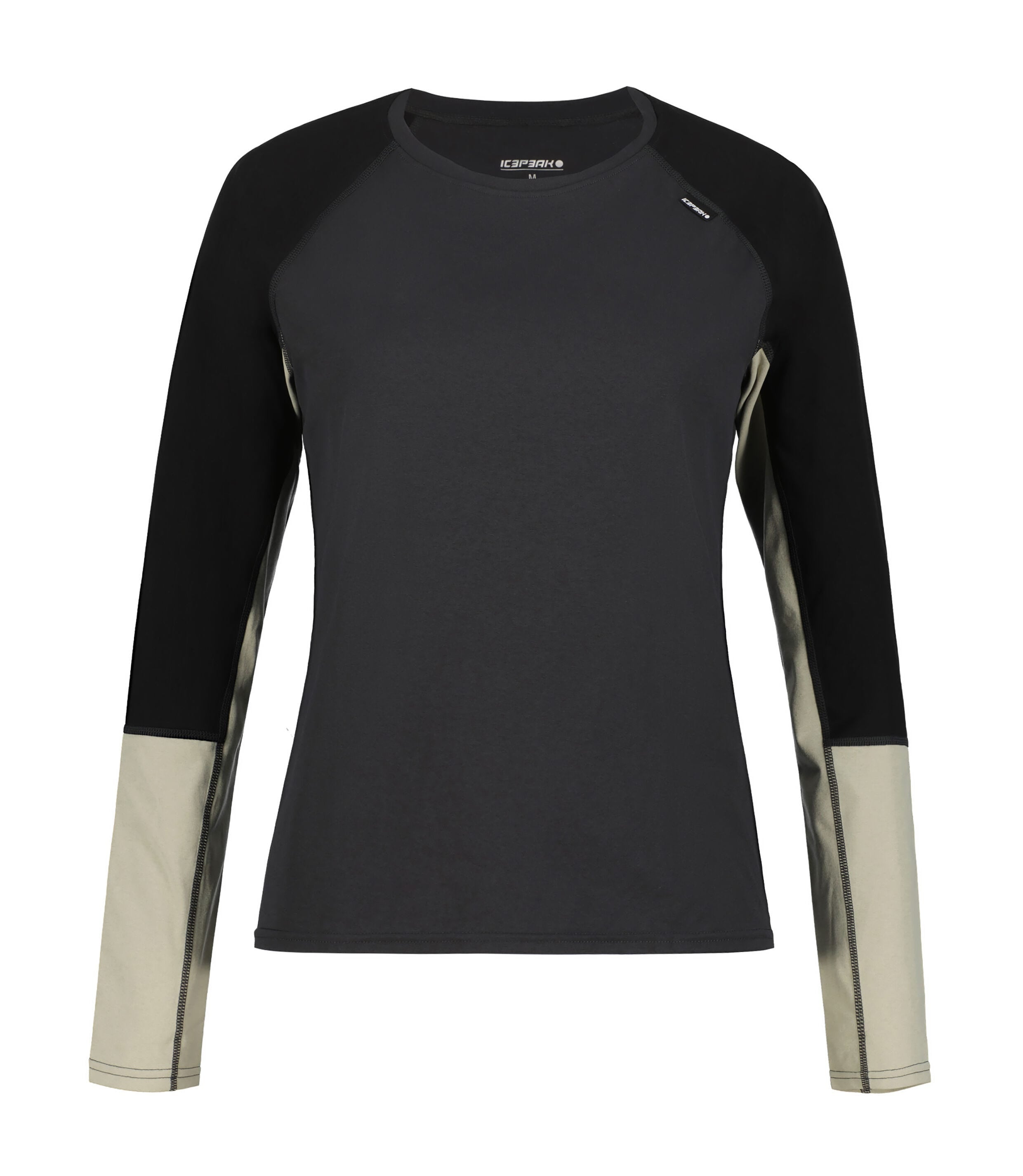 Icepeak Corinna Langarmshirt Damen – Anthracite