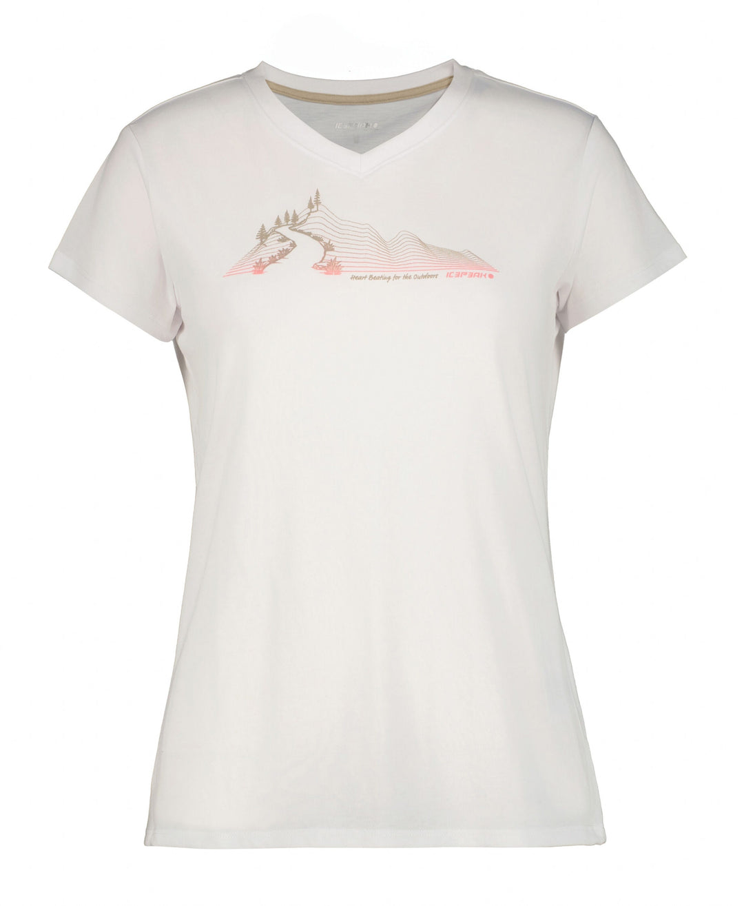 Icepeak Beaune T-Shirt Damen – Optic white