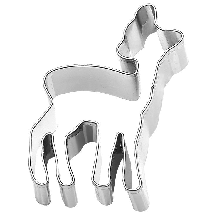 Birkmann Ausstechform Rehkitz 6 cm – Grau