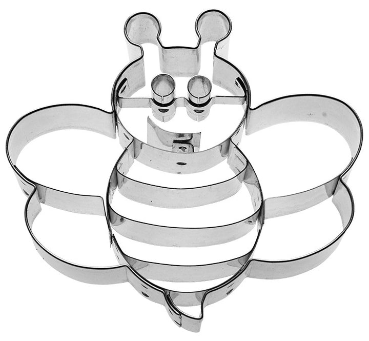 Birkmann Ausstechform Bienchen 9 cm – Grau
