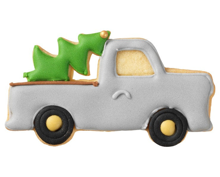 Birkmann Ausstechform Weihnachtstruck 9,5 cm – Grau