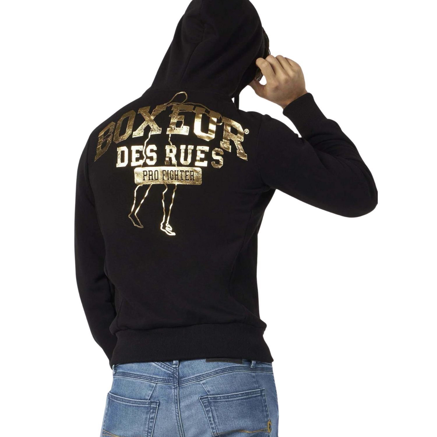 Boxeur des rues Classic Zip Kapuzenpullover