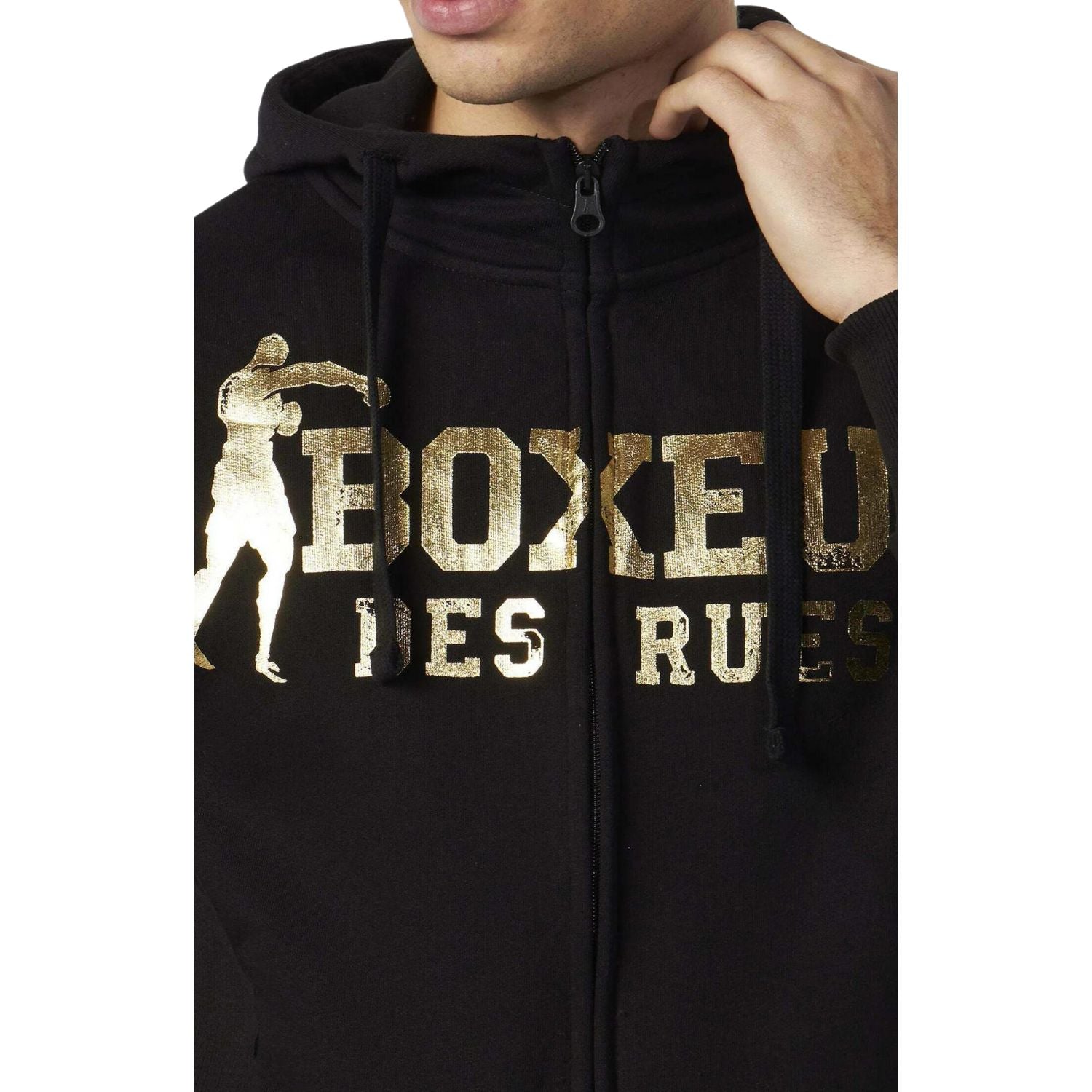 Boxeur des rues Classic Zip Kapuzenpullover