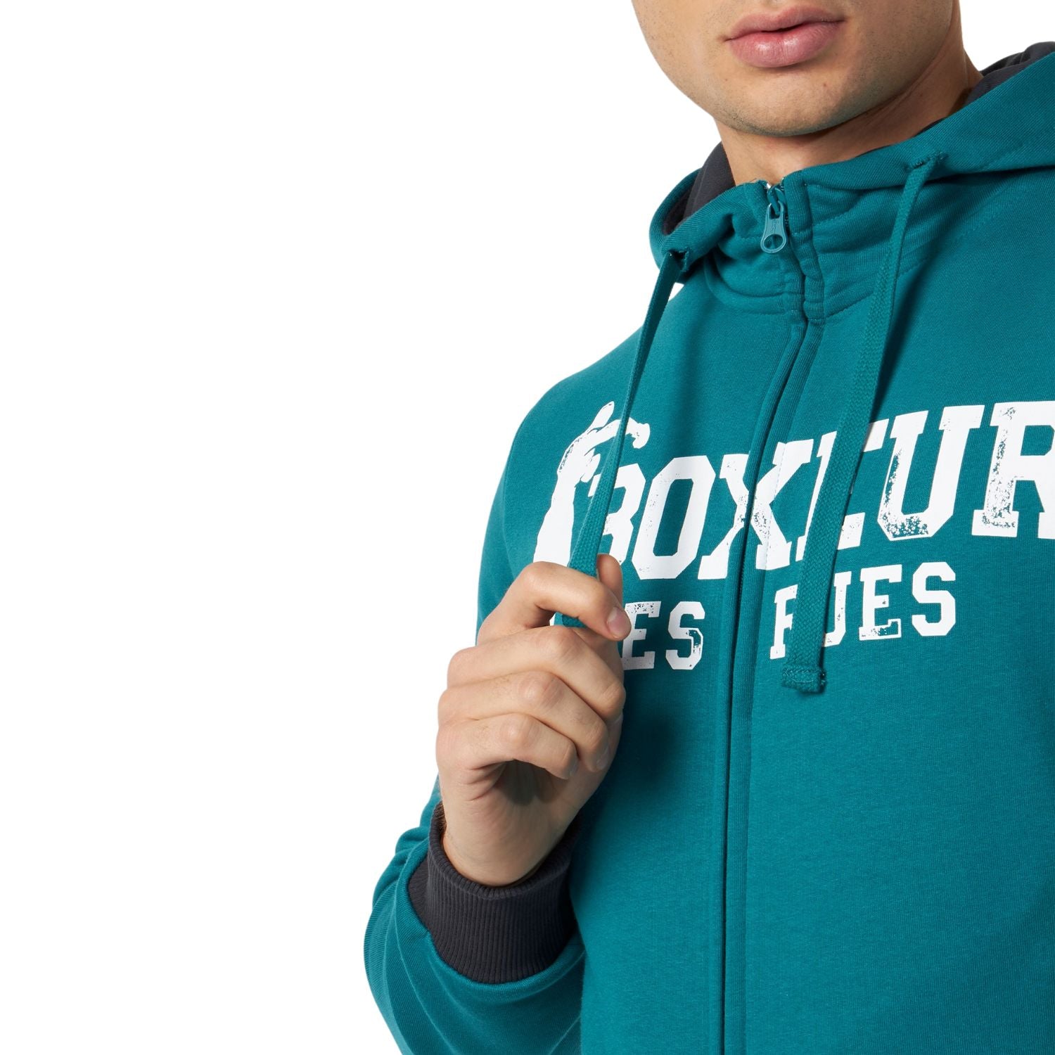 Boxeur des rues Classic Zip Kapuzenpullover