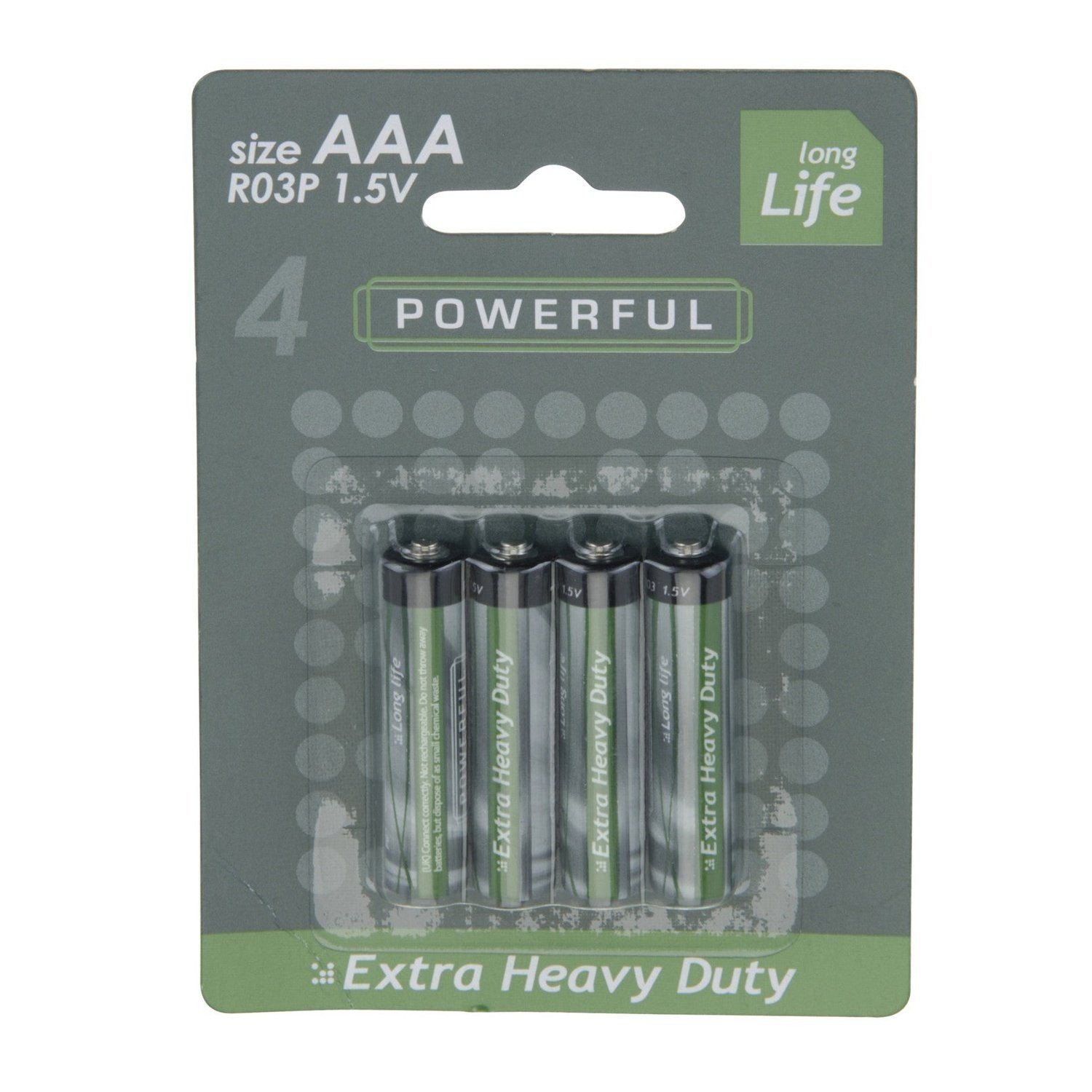 Batterien-Ladegeräte Batterie Aaa Extra Stark 4 Stk Auf Blisterkarte