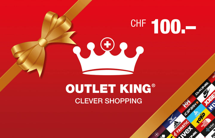 Outlet King Gutschein 100CHF