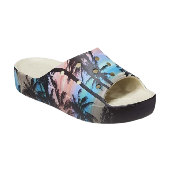 Crocs Platform Retro Resort Slide Damen