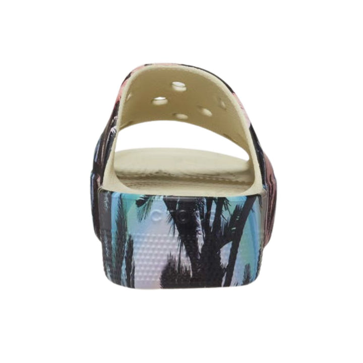 Crocs Platform Retro Resort Slide Damen
