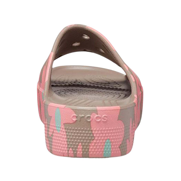 Crocs Platform Retro Resort Slide Damen