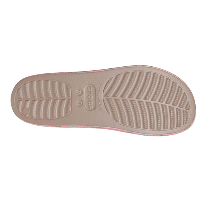 Crocs Platform Retro Resort Slide Damen