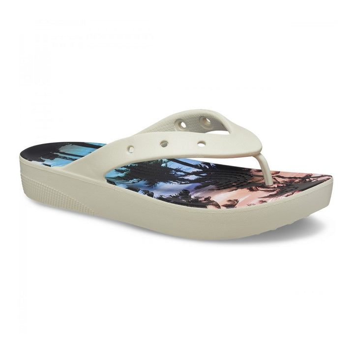Crocs Platform Retro Resort Flip Damen