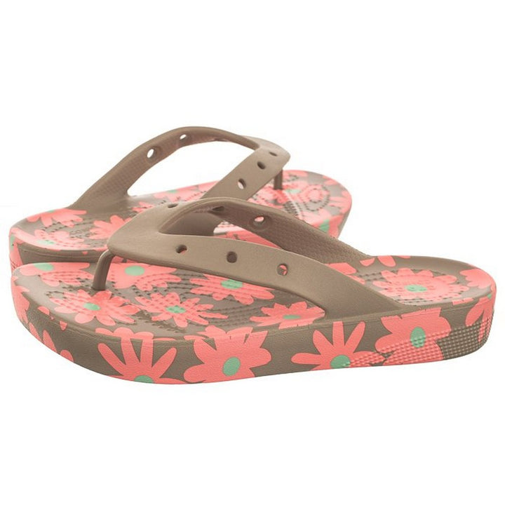 Crocs Platform Retro Resort Flip Damen