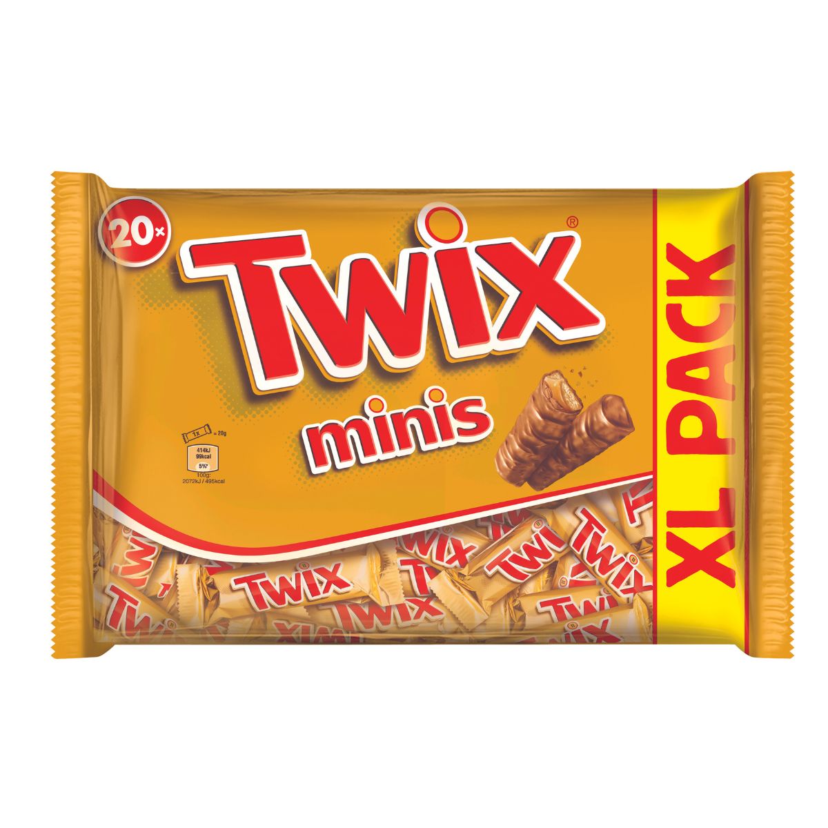 Twix Minis XL Pack 443g