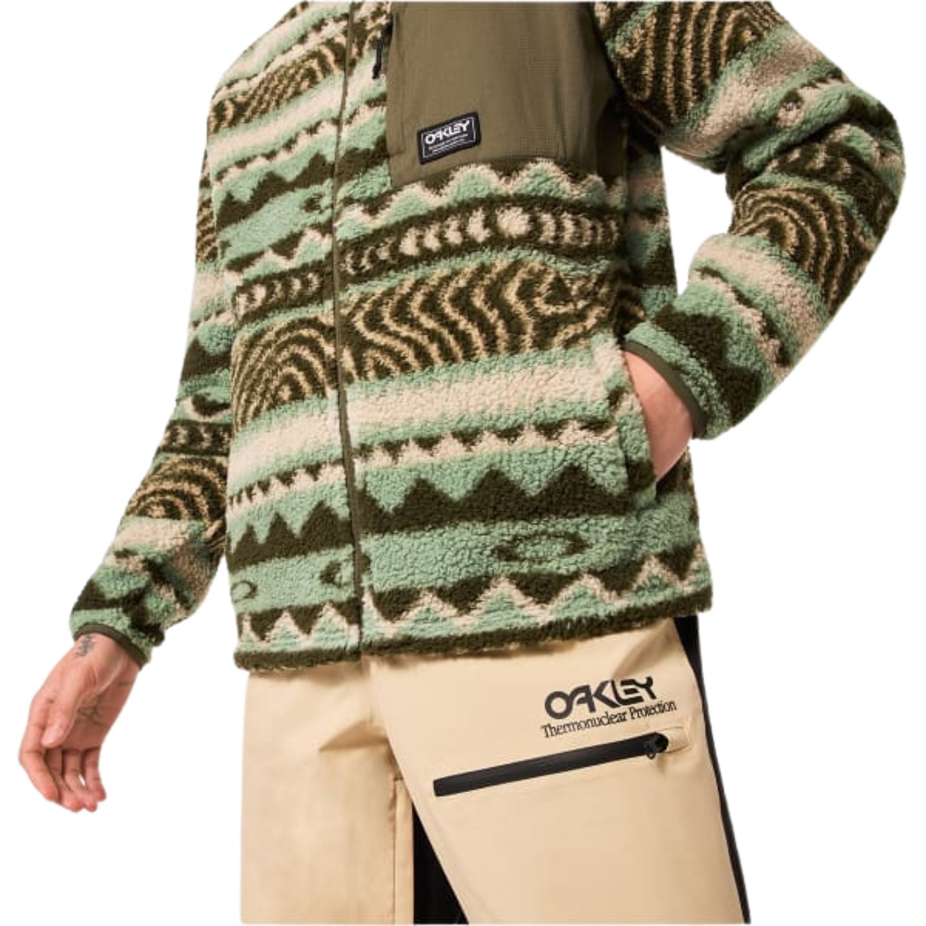 Oakley Mountain Fire Fleece Herren