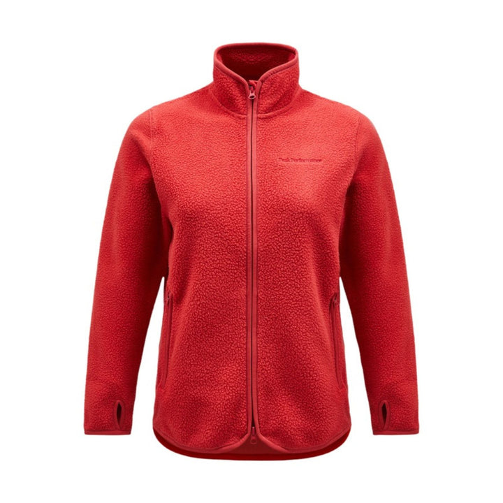 Peak Performance W Pile Zip Jacke Damen