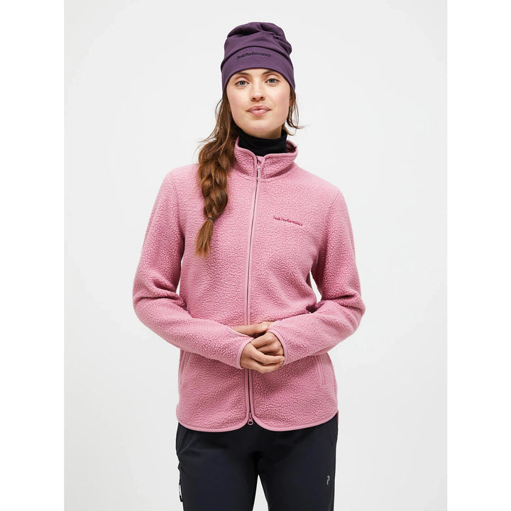 Peak Performance W Pile Zip Jacke Damen