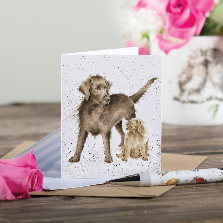 Wrendale Puppy Love Minikarte Unisex – Ohne farbe