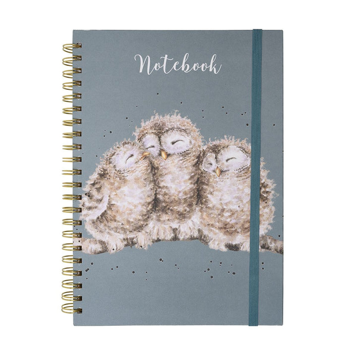 Wrendale Owlets Notizbuch A4 Unisex – Ohne farbe